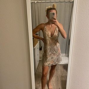Free People Night Shimmers Sequin Mini!